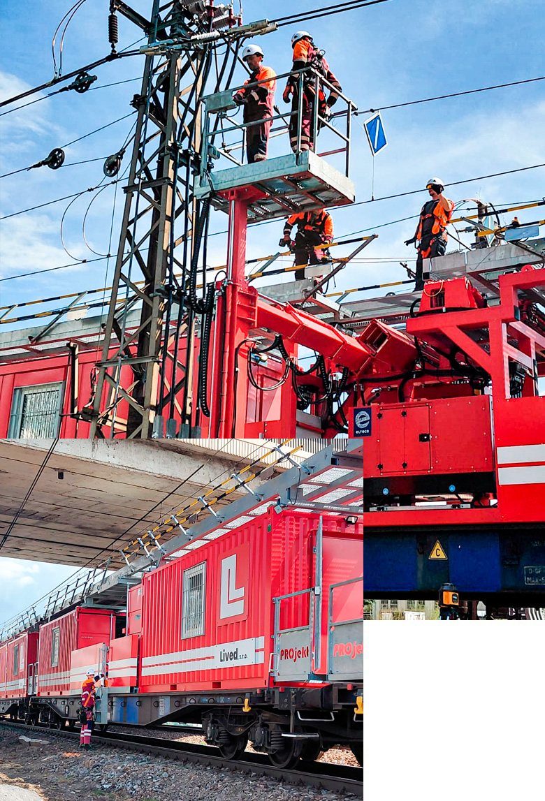 Rekonštrukcia a modernizácia trakčného vedenia Lived, s.r.o.